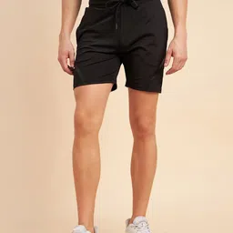 Sweet Dreams Men Black Mid-Rise Regular Shorts-image-91