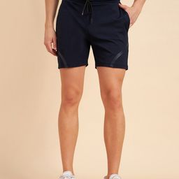 Sweet Dreams Men Navy blue Mid Rise Sports Shorts-picture-40