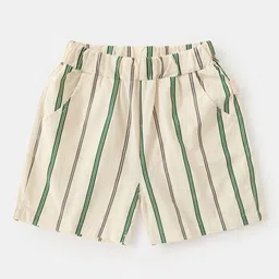 LULU & SKY Unisex Kids Striped High-Rise Technology Shorts-image-15