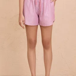 Nykd By Nykaa Super Comfy Cotton Relax Fit Shorts-image-62