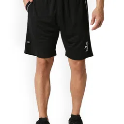 Black Panther Men Mid-Rise Sports Shorts-image-25
