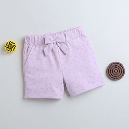 BUMZEE Girls Conversational Printed Mid-Rise Cotton Shorts-image-34