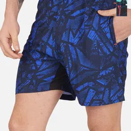 NEVER LOSE Men Printed Shorts-image-84
