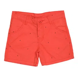 V-Mart Boys Conversational Printed Mid-Rise Cotton Shorts-image-19