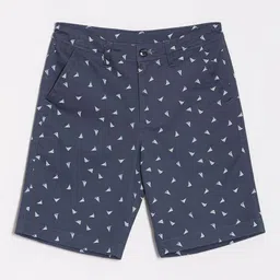 Allen Solly Junior Boys Conversational Printed Regular Fit Cotton Shorts-20