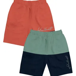 HELLCAT Girls Pack Of 2 Printed Cotton Shorts-image-83