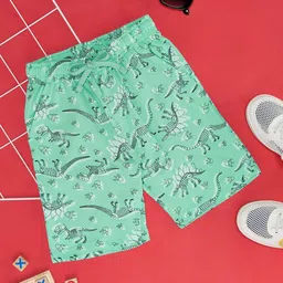 Pantaloons Junior Boys Graphic Printed Pure Cotton Shorts-49