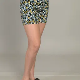 MAYSIXTY Women Floral Printed Shorts-image-59