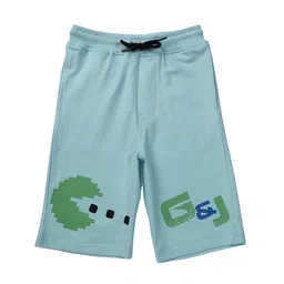 Gini and Jony Boys Graphic Printed Cotton Shorts-25