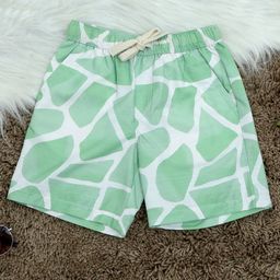 The Lion and The Fish Boys Floral Printed Relaxed Fit Shorts-image-92