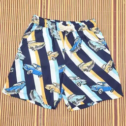 The Lion and The Fish Boys Conversational Printed Relaxed Fit Shorts-picture-35