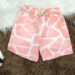 The Lion and The Fish Boys Relaxed Fit Abstract Printed Mid-Rise Shorts-image-71