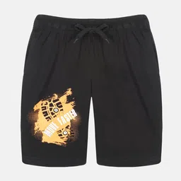 KiddoPanti Boys Printed Regular Fit Cotton Shorts-image-7