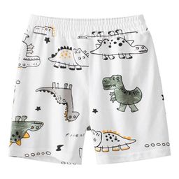 StyleCast Boys White Mid-Rise Conversational Printed Rapid-Dry Cotton Shorts-40