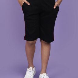 V-Mart Boys Mid-Rise Cotton Shorts-image-79