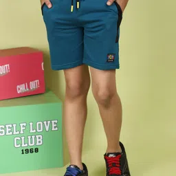 V-Mart Boys Mid Rise Cotton Shorts-17
