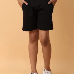 V-Mart Boys Printed Cotton Mid-Rise Shorts-20