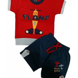 BAESD Infants Boys Pure Cotton T-shirt with Shorts-14