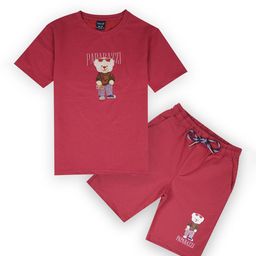 CAVIO Boys Printed T-shirt with Shorts-picture-17