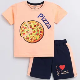 Toonyport Boys Graphic Pure Cotton Printed T-shirt With Shorts-image-55