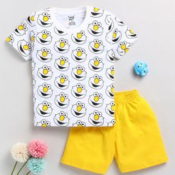 Toonyport Boys Printed Pure Cotton T-shirt With Shorts-picture-16