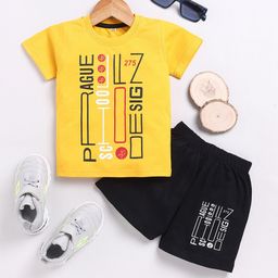 carrydreams Boys Printed T-shirt with Trousers-38
