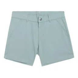 Cantabil Girls Solid Cotton Regular Fit Mid-Rise Shorts-image-23
