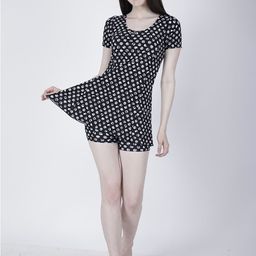 FILMAX ORIGINALS Printed Swimming Dress With Attached Shorts-image-64