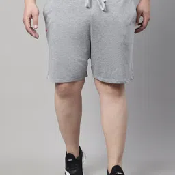 Rute Men Plus Size Mid Rise Cotton Regular Shorts-image-99