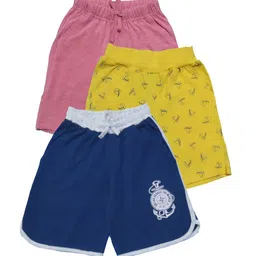 Clothe Funn Boys Pack Of 3 Printed  Running Shorts-image-37