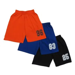 Clothe Funn Boys Pack Of 3 Varsity Printed Cotton Shorts-image-41