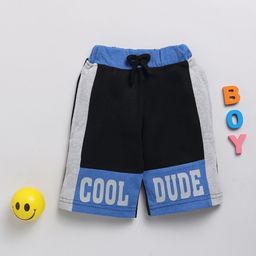 Toonyport Boys Mid-Rise Typography Printed Casual Cotton Shorts-image-77