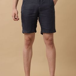 Linen Club Men Slim Fit Outdoor Shorts-image-25