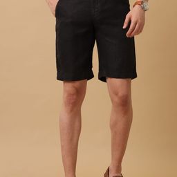 Linen Club Men Slim Fit Outdoor Shorts-image-92