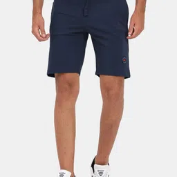 Masculino Latino Men Navy Blue Solid Shorts-image-80