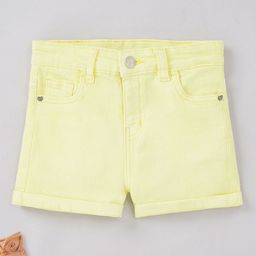 Ed-a-Mamma Girls Cotton Denim Shorts-image-81