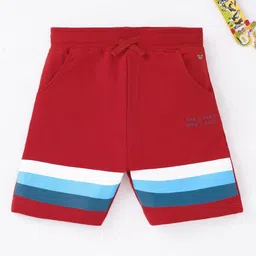 Ed-a-Mamma Boys Striped Cotton Regular Fit Shorts-image-52