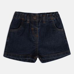 MINI KLUB Girls Mid Rise Denim Shorts-image-93