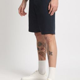 THE BEAR HOUSE Men Slim Fit Pure Cotton Denim Shorts-image-15