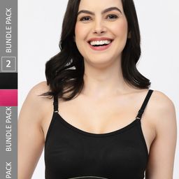 Docare Pack Of 2 Super Support All Day Comfort Full Coverage T-shirt Bra-picture-7