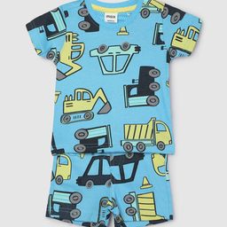 max Boys Pure Cotton Printed Night suit-image-32