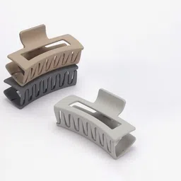 Xivir Set of 3 Rectangle Claw Clips-2