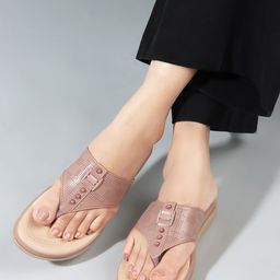 The Roadster Lifestyle Co. Women One Toe Flats-image-81
