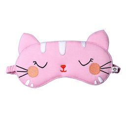Nite Flite Kids Pink & White Cloe The Cat Pure Cotton Travel Accessory-image-35