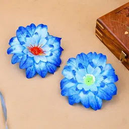 Silvermerc Designs Girls Set of 2 Blue & Green Alligator Hair Clip-17