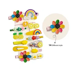 LYTIX Set Of 14 Alligator Hair Clips-9