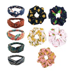 CHRONEX Women Set Of 10 Hair Accessory Set-image-13