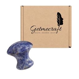 Getmecraft Natural Sodalite Mushroom Gua Sha Massage Tool - Blue-image-34