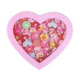 LYTIX Girls Set Of 36 Cartoon Design Fancy Finger Rings-64