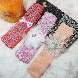 LYTIX Kids Girls Set of 6 Stretchy Assorted Hairbands-33